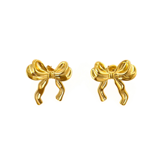 Small gold bows