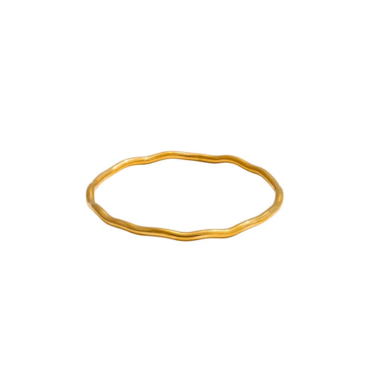 Gold irregular bracelet