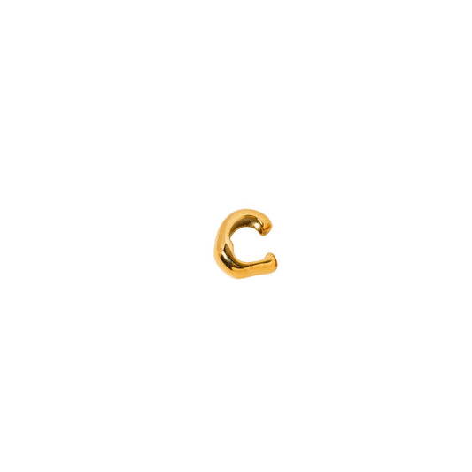 Gold thin ear cuff